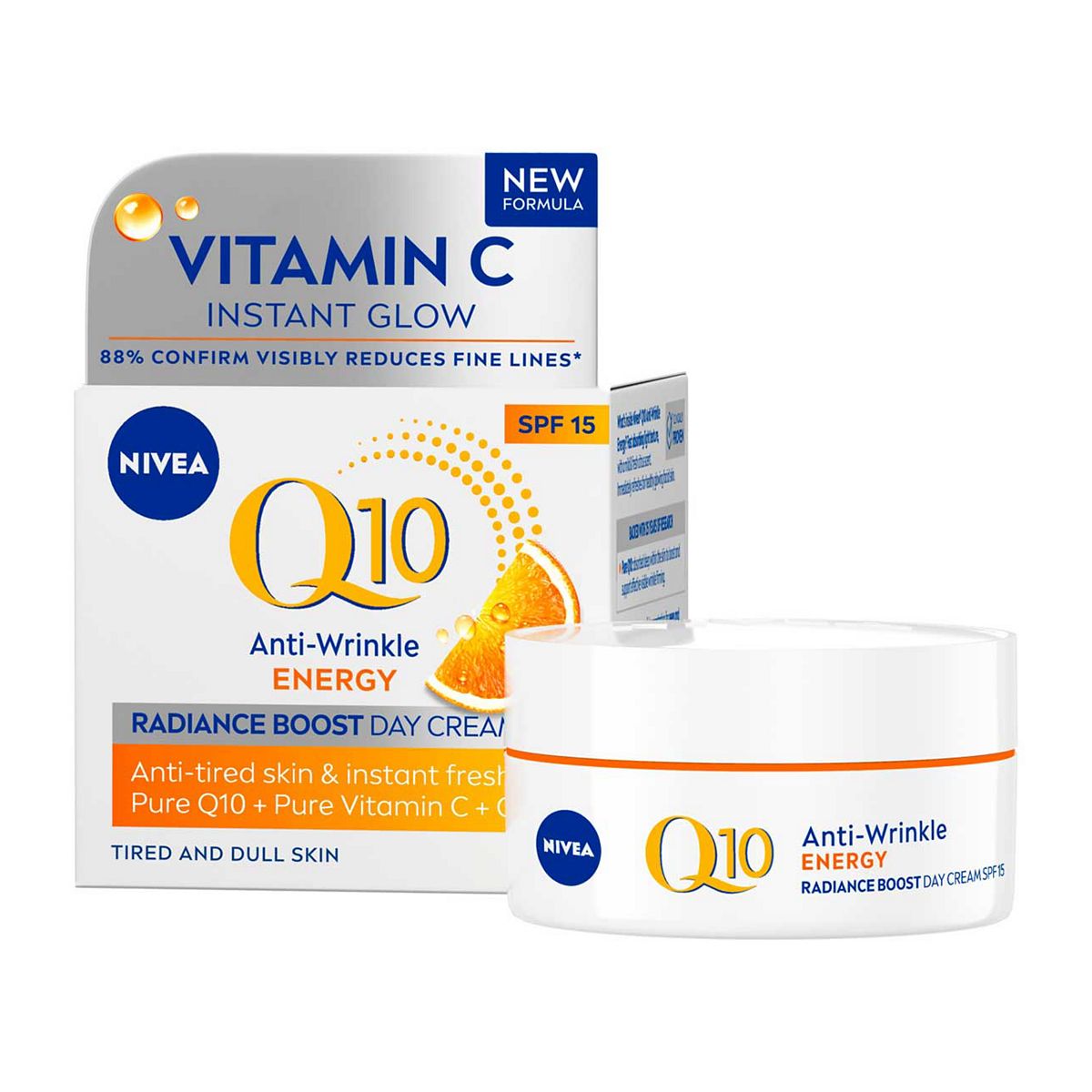 Nivea Q10 Energy Healthy Glow Face Day Cream With Vitamin C 50ml