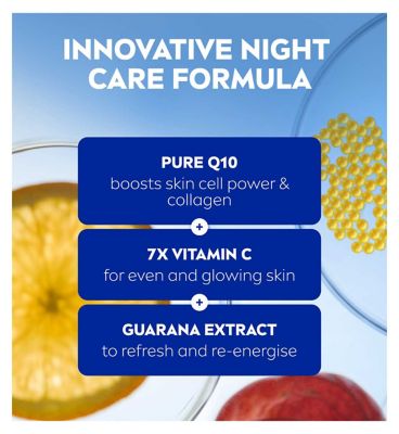 NIVEA Q10 Energy Recharging Face Night Cream with Vitamin C 50ml (5)
