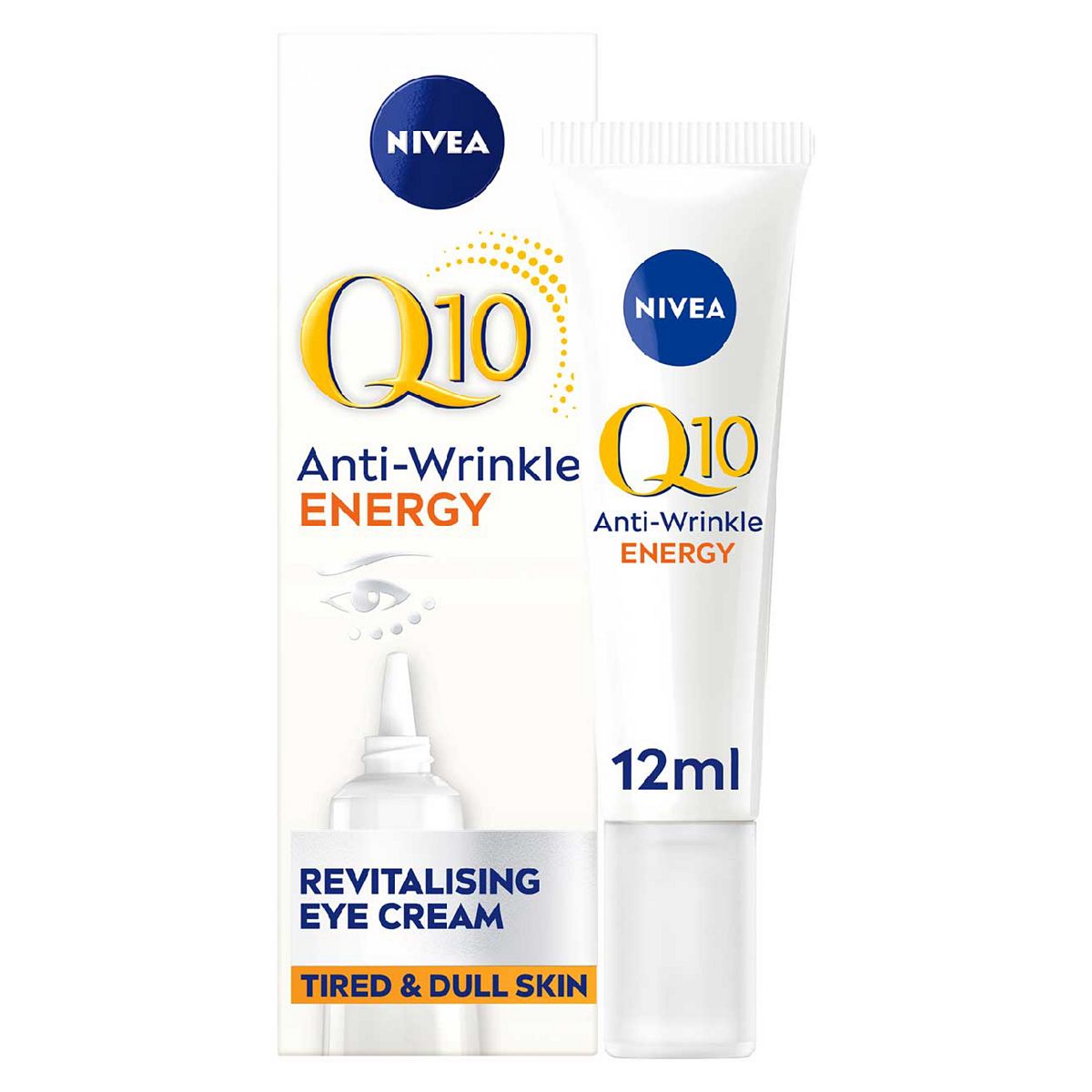 Nivea Q10 Energy Fresh Look Eye Cream With Vitamin C 15ml