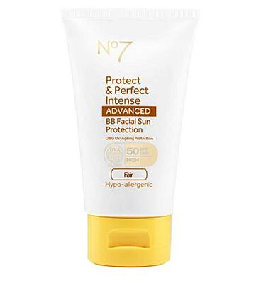 No7 Protect & Perfect Intense ADVANCED BB Facial Sun Protection SPF50 Fair 50ml