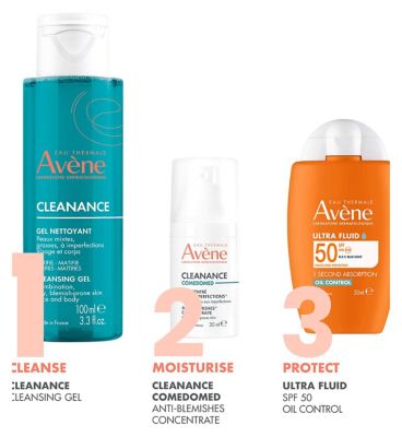 Avène Cleanance Cleansing Gel Cleanser for Oily, Blemish-Prone Skin 100ml (8)