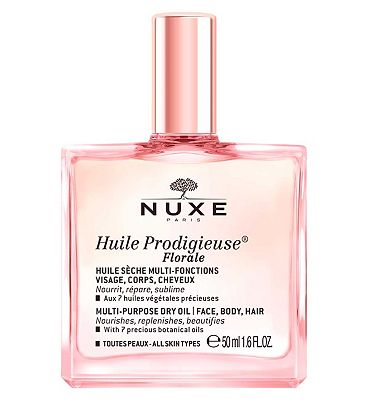 NUXE Huile Prodigieuse Florale Multi-Purpose Dry Oil for Face, Body and Hair 50ml