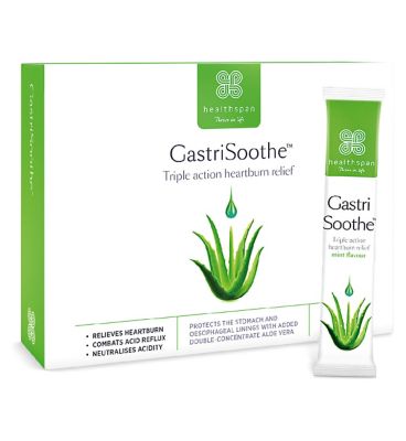 Gastrisoothe Triple Action Heartburn Relief - 24 Mint-Flavour Sachets