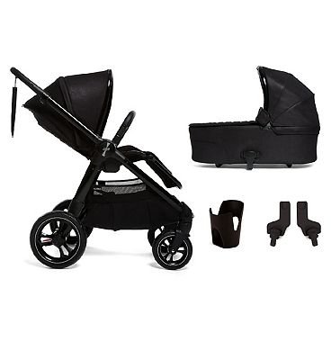 Mamas and Papas Ocarro Pushchair – 4 piece bundle (pushchair, carrycot, adaptors and cup holder)