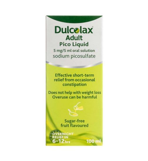 Dulcolax Adult Pico Liquid 5 mg/ 5 ml Oral Solution 100ml