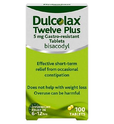 Dulcolax Twelve Plus 5 Mg Gastro Resistant Tablets 100 Tablets