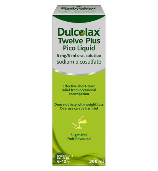 Dulcolax Twelve Plus Pico Liquid 5 mg/5 ml oral solution 300ml