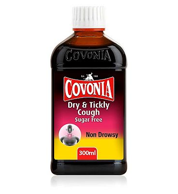 Click to view product details and reviews for Covonia Dry And Tickly Cough Sugar Free 300ml.
