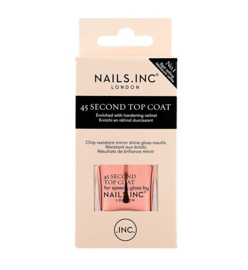 Nails.Inc 45 Second Retinol Top Coat 14ml
