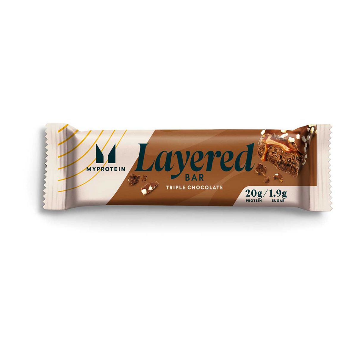 Myprotein Layered Bar, Triple Chocolate, 60G