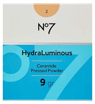 No7 HydraLuminous Ceramide Pressed Powder HL1 1