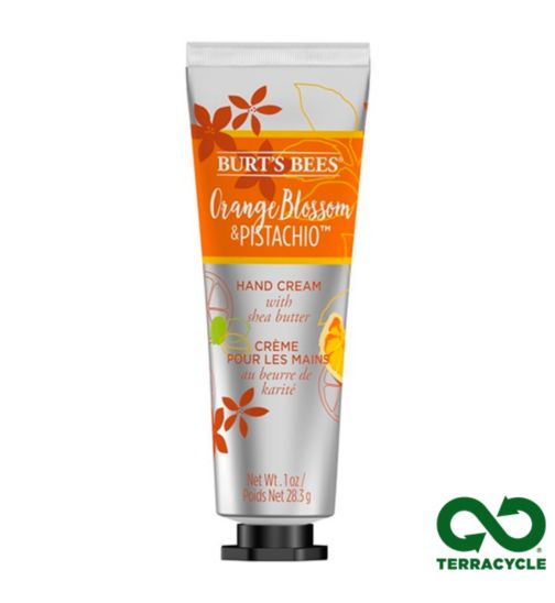 Burt’s Bees® Moisturising Hand Cream with Shea Butter, Orange Blossom & Pistachio, 1 Tube 28.3g