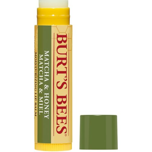 Burt's Bees® 100% Natural Origin Moisturising Lip Balm, Matcha & Honey with Beeswax & Green Tea Extract