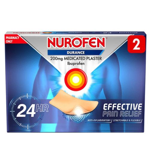 Nurofen Durance 200mg Ibuprofen Medicated Plaster 2