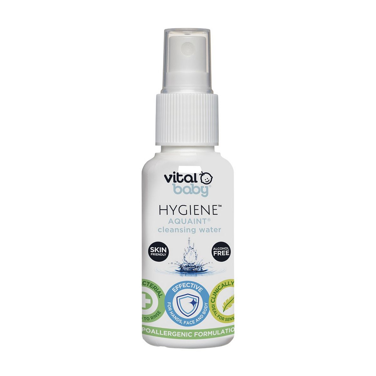 Vital Baby Hygiene Aquaint Cleansing Water 50ml