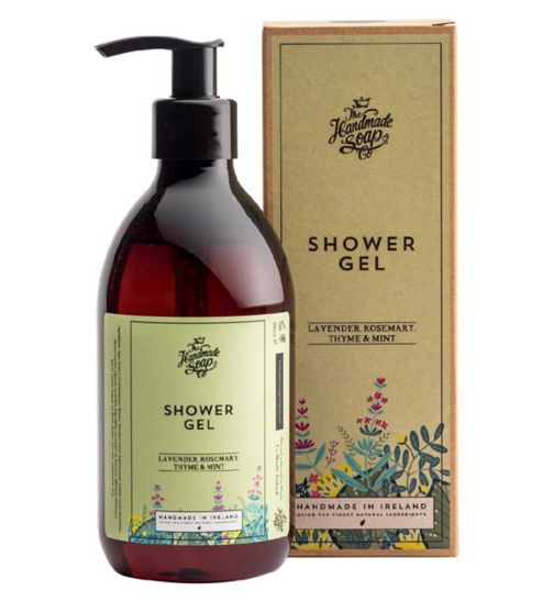 The Handmade Soap Company  Lavender, Rosemary & Mint - Shower Gel  300ml