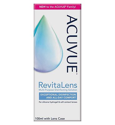 Click to view product details and reviews for Acuvue Revitalens Multi Purpose Disinfecting Solution 100ml.