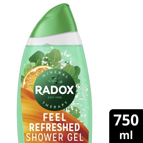 Radox Mineral Therapy Shower Gel Feel Refreshed 750ml