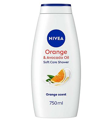 NIVEA Orange & Avocado Oil Shower Cream 750ml