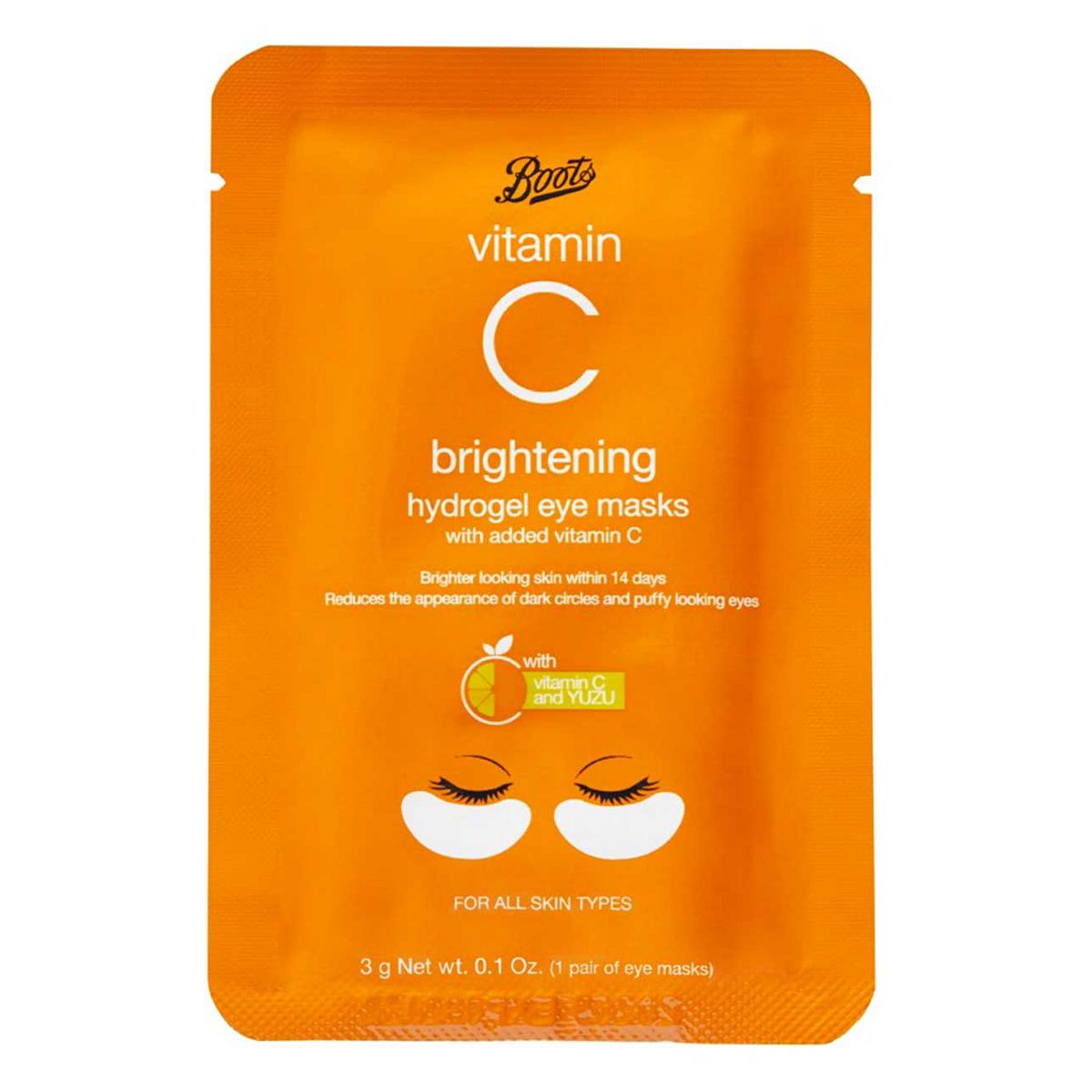 Boots Vitamin C Hydrogel Eye Mask 3G