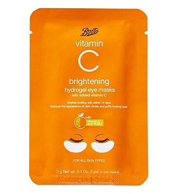 boots vitamin c hydrogel eye mask 3g