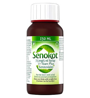 Senokot 7.5mg/ 5ml Syrup 12 Years Plus 150ml