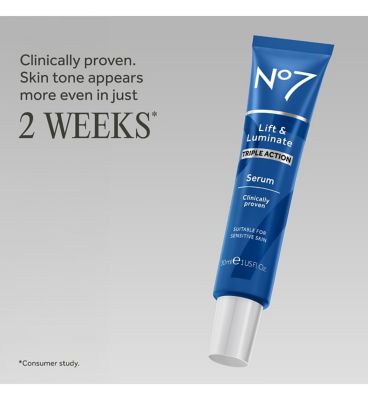 No7 Lift & Luminate TRIPLE ACTION Serum 50ml (3)