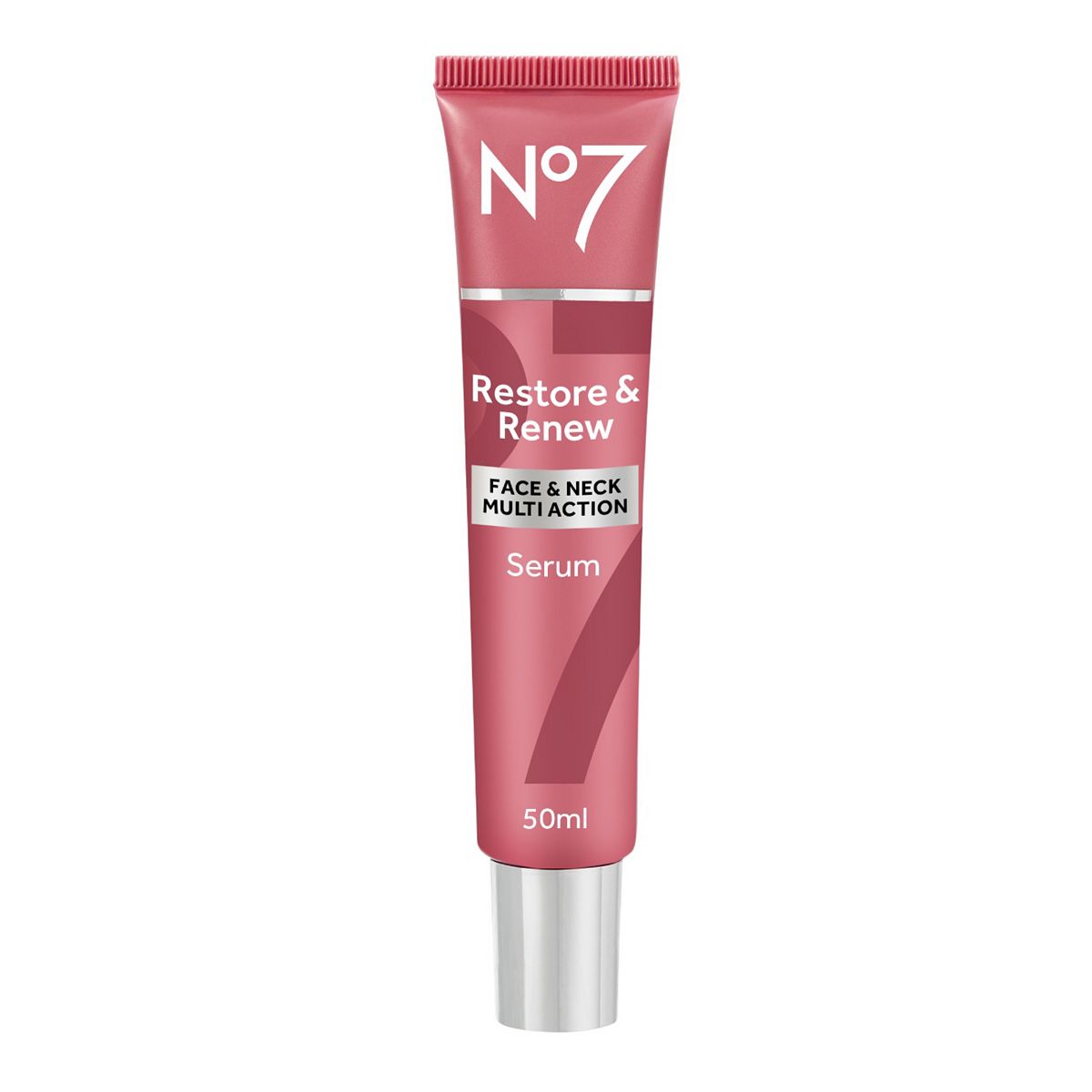 No7 Restore & Renew Face Neck Multi Action Serum 50ml