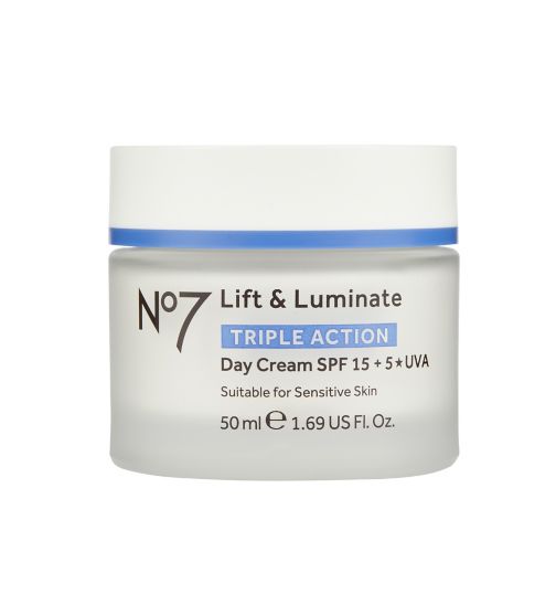 No7 Lift & Luminate TRIPLE ACTION Day Cream SPF 15 50ml