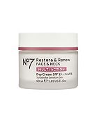 No7 Restore & Renew Face & Neck MULTI ACTION Day Cream SPF15 50ml
