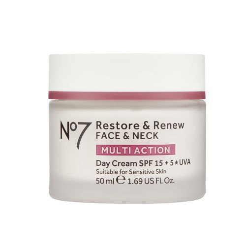 No7 Restore & Renew Face & Neck MULTI ACTION Day Cream 50ml