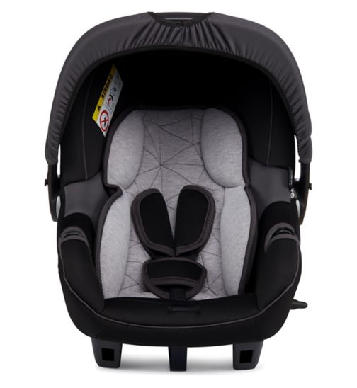 Mothercare Ziba Baby Car Seat - Black And Grey