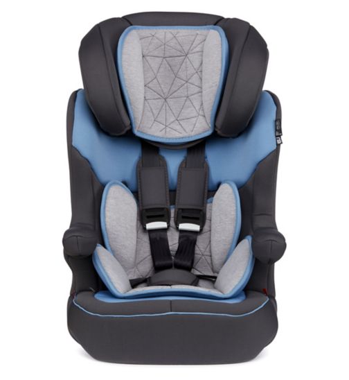 Mothercare Advance XP Highback Booster Car Seat - Grey/Blue