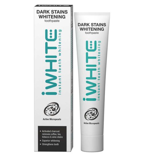 iWhite dark stains whitening toothpaste 75ml