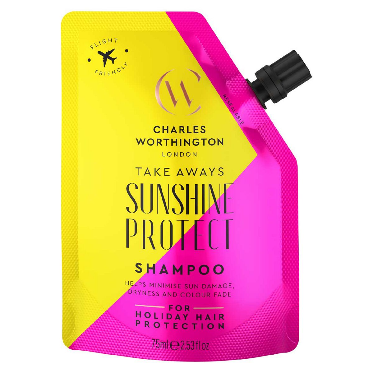 Charles Worthington Sunshine Protect Travel Size Shampoo 75ml