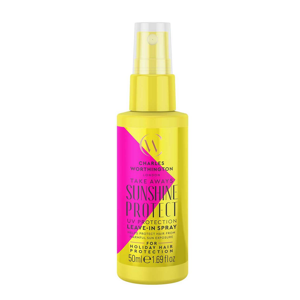 Charles Worthington Sunshine Uv Protection Leave-In Spray Takeaway 50ml