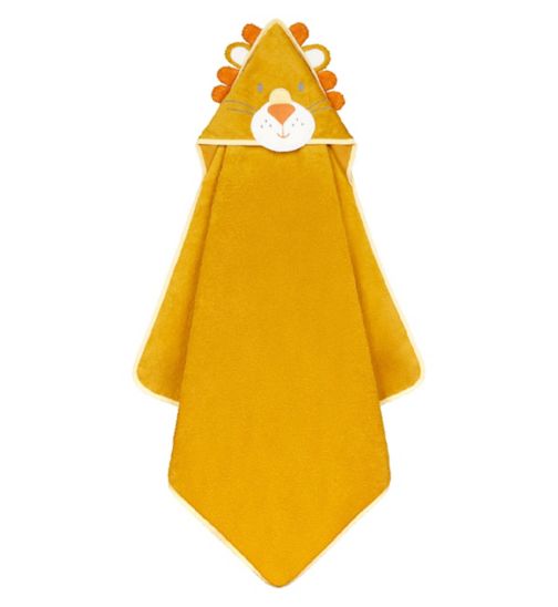 Mothercare Lion Cuddle 'N' Dry Hooded Towel