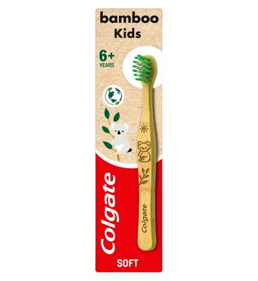 Colgate Kids Bamboo Soft Toothbrush, 6+ Years