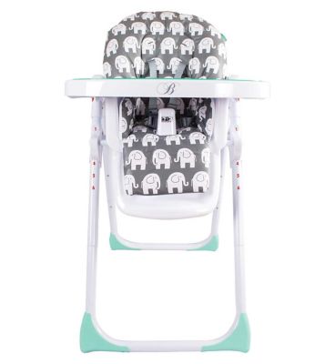 My Babiie Billie Faiers MBHC8GE Elephants Premium Highchair Boots