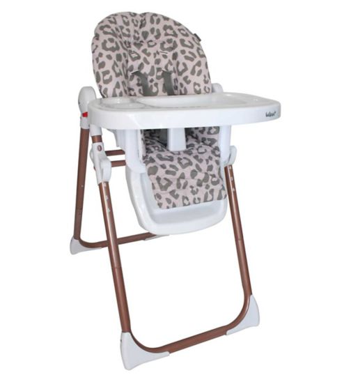 My Babiie Katie Piper Premium Highchair - Blush Leopard
