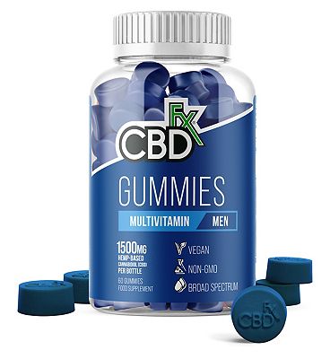 CBDfx Gummies Multivitamin for Men 1500mg - 60 Gummies