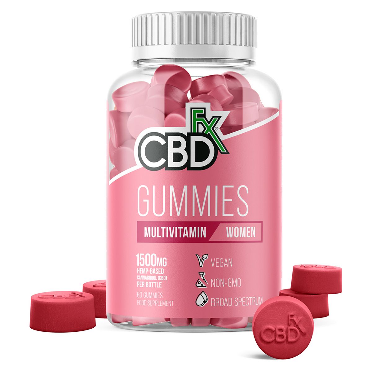 Cbdfx Gummies Multivitamin For Women 1500Mg - 60