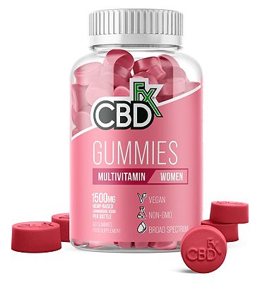 CBDfx Gummies Multivitamin for Women 1500mg - 60 Gummies