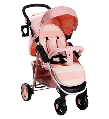 My Babiie Billie Faiers MB30 Pushchair - Pink Stripes