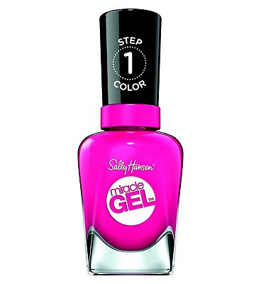 Sally Hansen Miracle Gel Nail Polish  - Tipsy Gypsy - Bright Pink-Red Nail Colour
