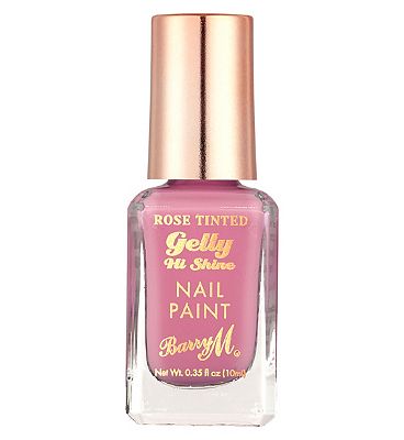 Barry M Rose Tinted Gelly Nail Paints Blushed - 10ml