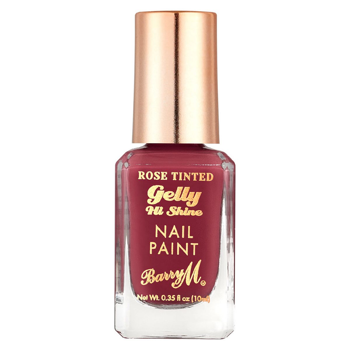 Barry M Rose Tinted Gelly Nail Paints French - 10ml