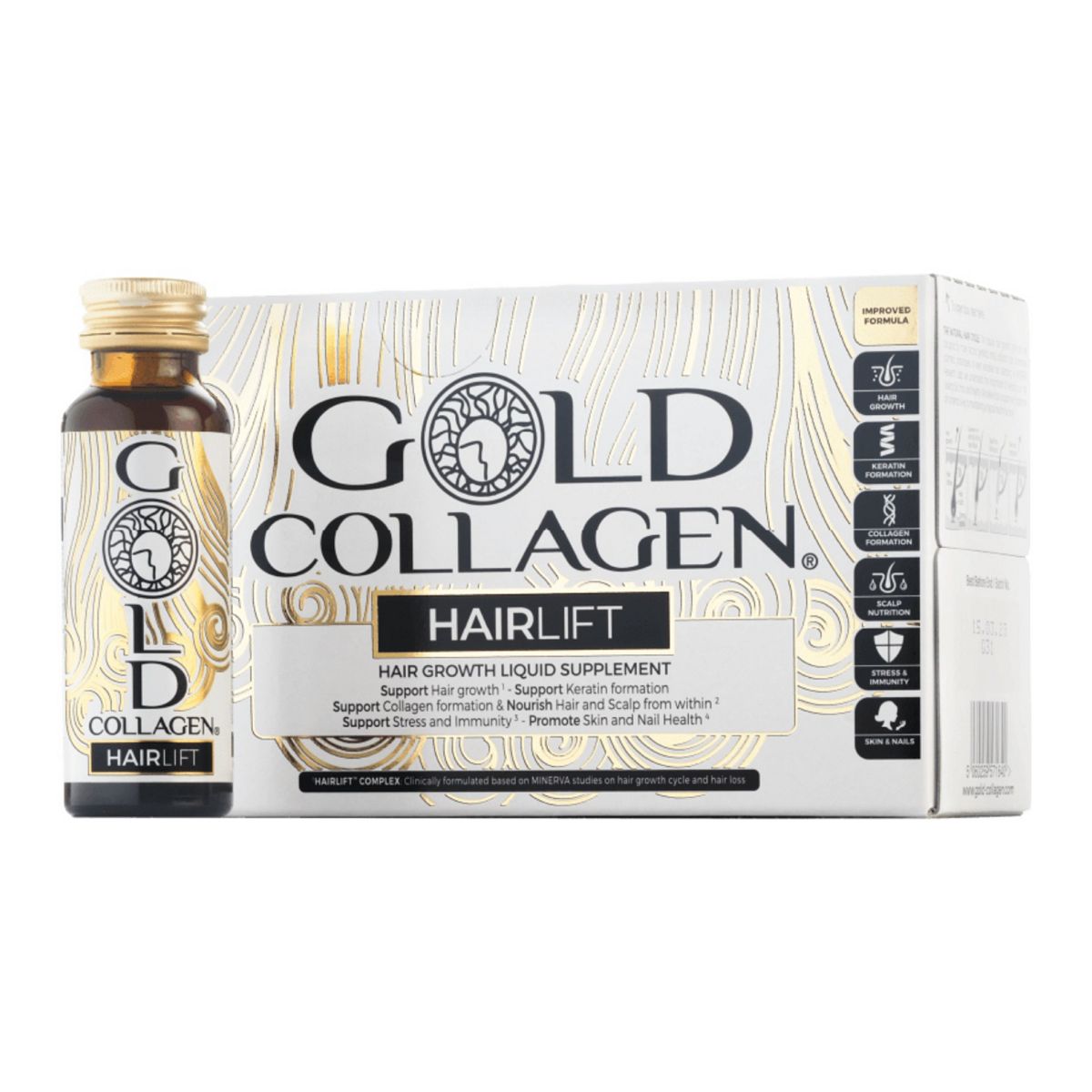 Gold Collagen Hair Lift Liquid Supplement 50Ml 10S