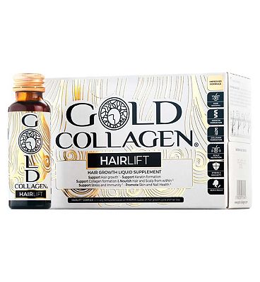 Gold Collagen Hair Lift Liquid Supplement 50ml 10s