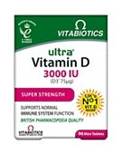 Vitabiotics Ultra Vitamin D D3 3000 96s